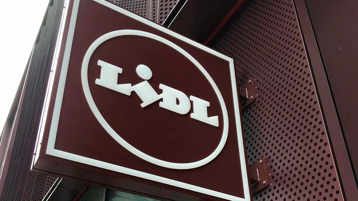 facadebogstaver lidl nordhavn