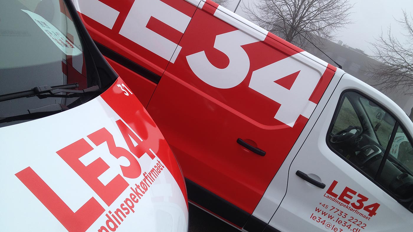 Folie paa bil vognpark