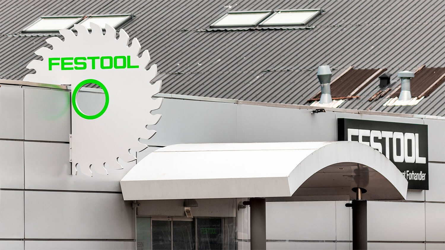 Effection skilte facader facadeskilt Festool