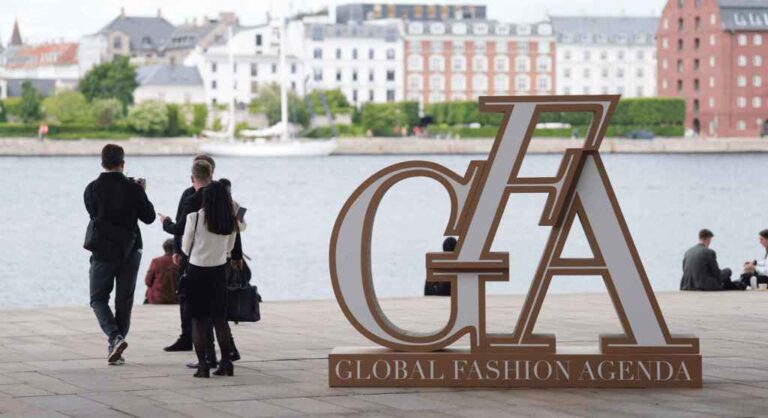 GFA logo på havnefront