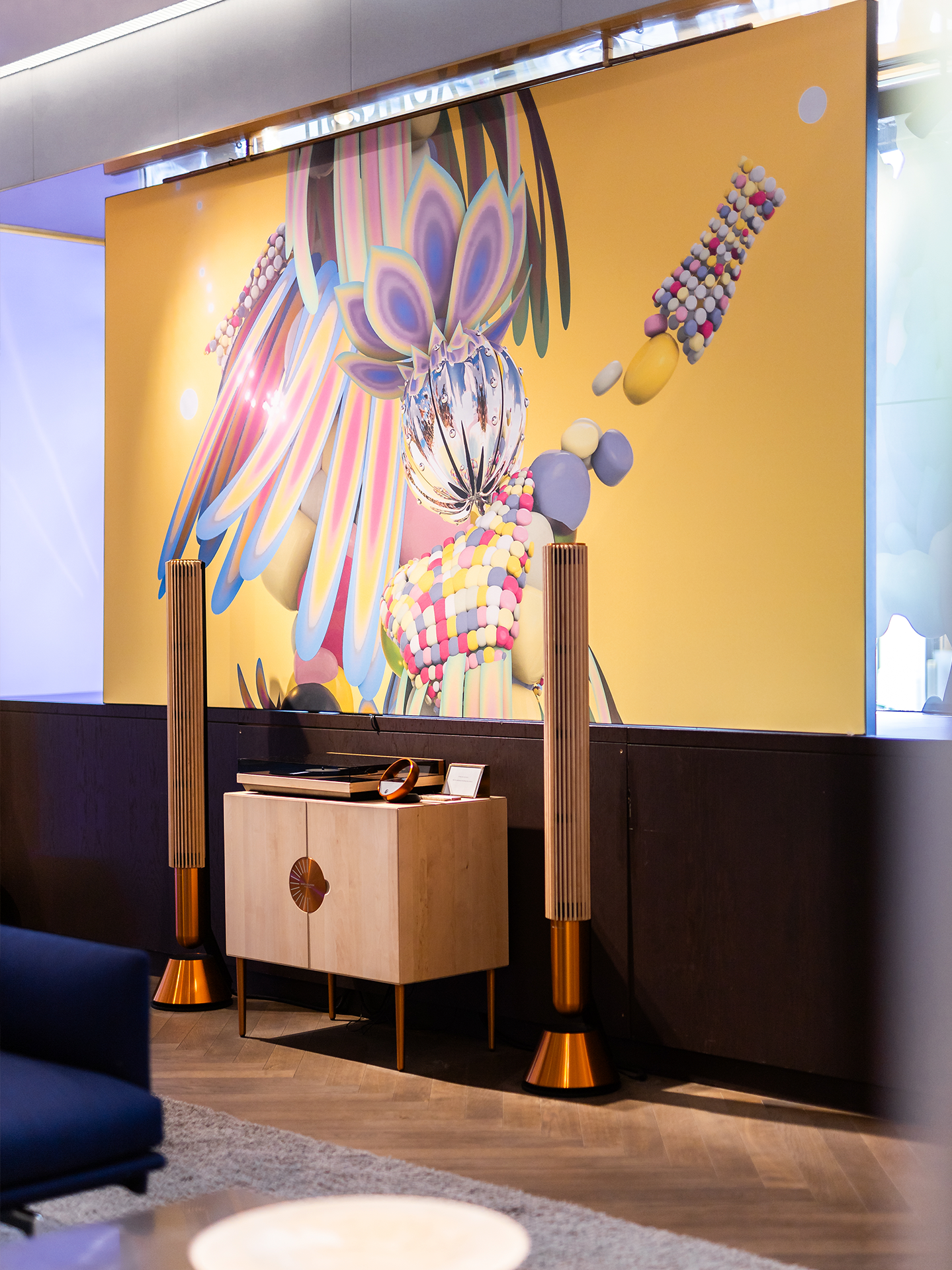 Indretning af Bang og Olufsen i Østergade