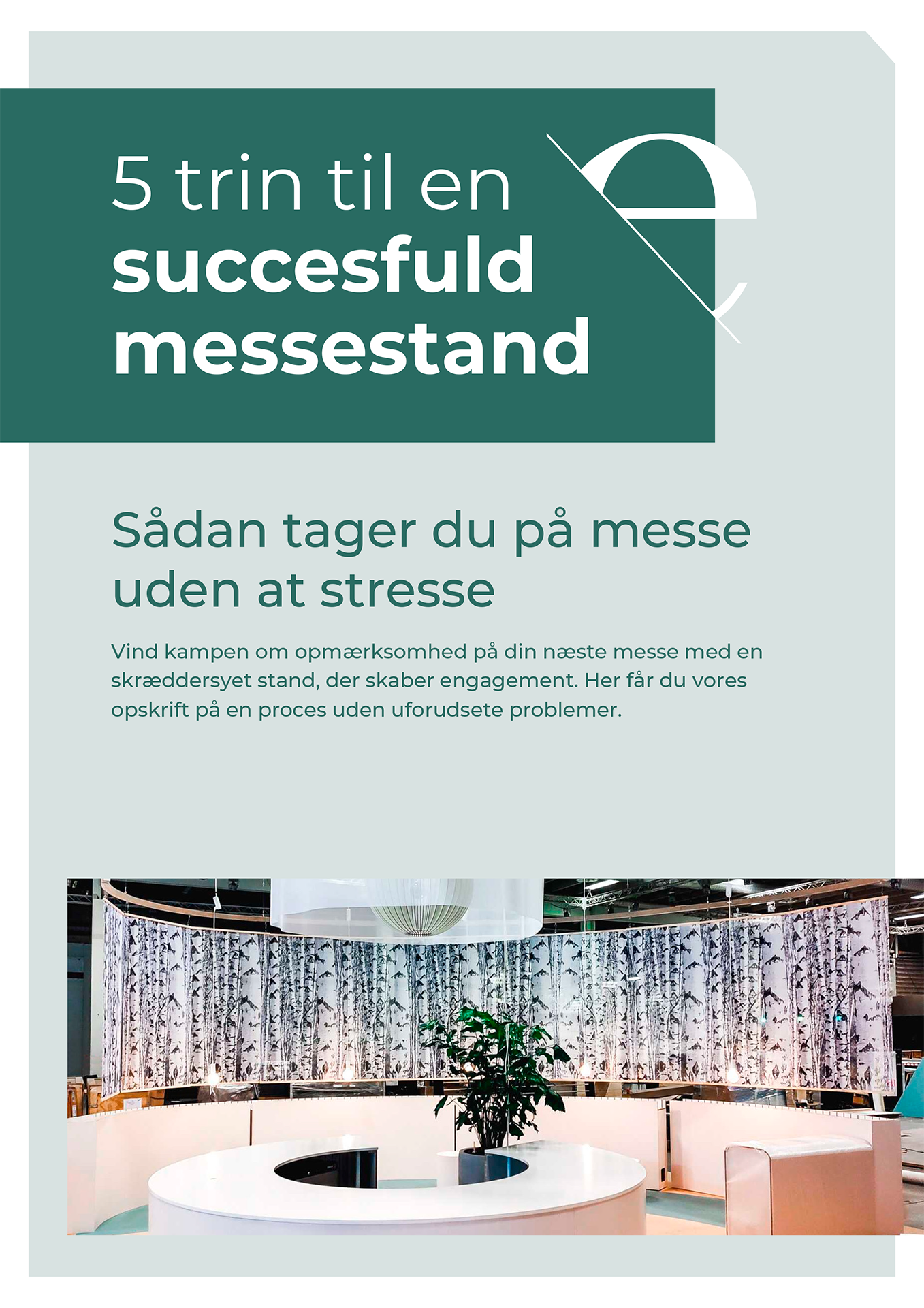 Messestand tjekliste forside