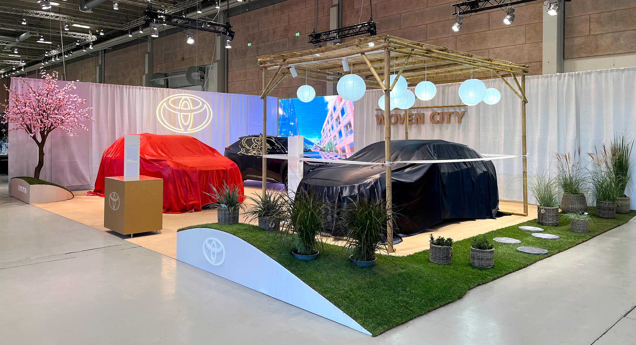 Toyota messestand