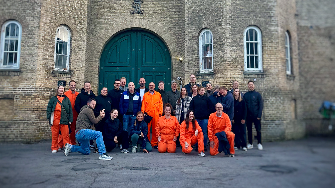 Escaperoom i Vridsløselille med Personaleforening Øst