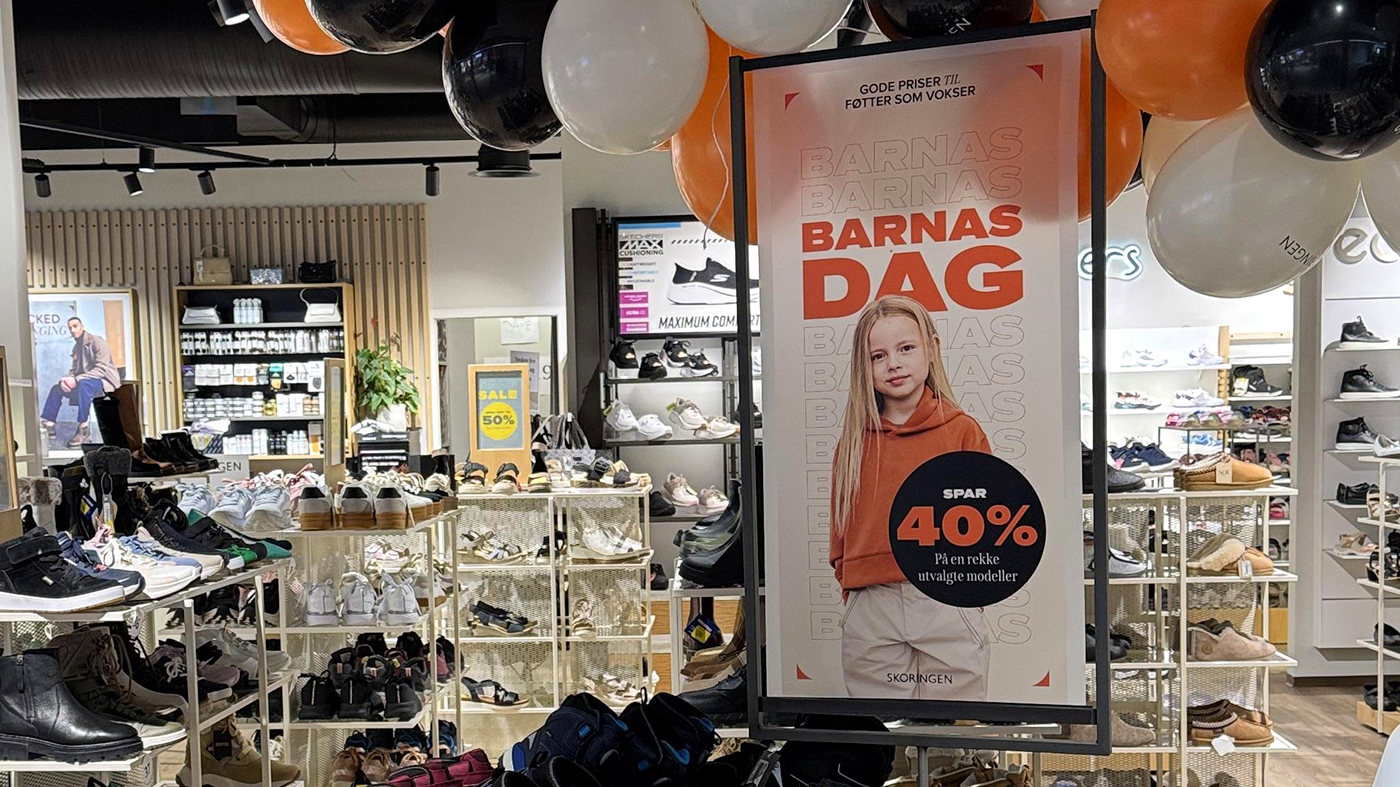 Børnenes dag - kampagne for Shoe-d-vision