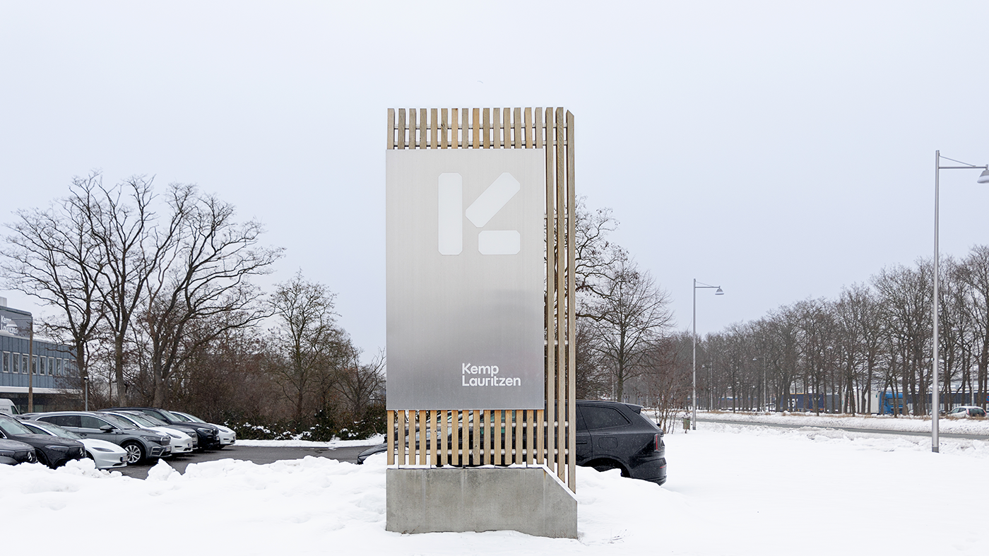 Kemp & Lauritzen rebranding - Pylon