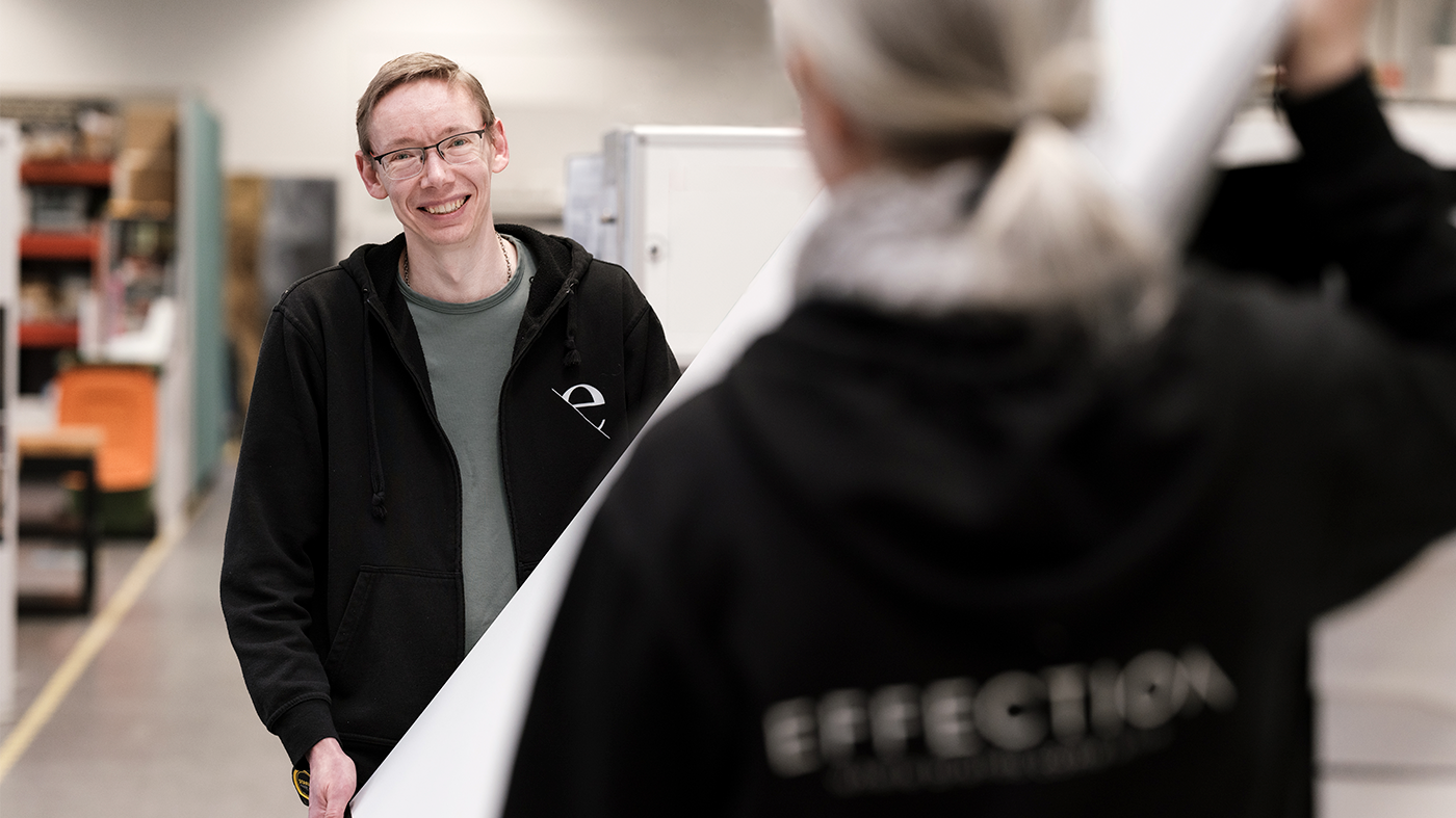 Thomas Carlsen, printoperatør i Storformatprint